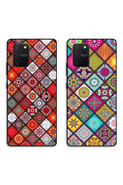 Covernex حافظتان لهاتف سامسونج جالاكسي S10 لايت، أغطية حماية بتصميم ماندالا و...