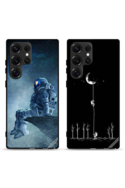 Covernex Two Cases For Samsung Galaxy S25 Ultra 5G Protective Covers Astronau...