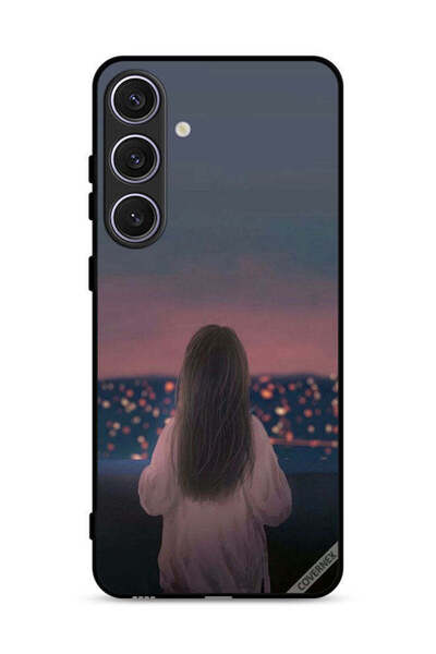 Covernex غطاء حماية لهاتف سامسونج جالكسي S25 بلس بنقشة فتاة واقفة