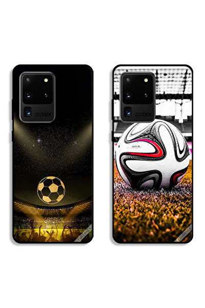 Covernex حافظتان لهاتف سامسونج جالاكسي S20 ألترا، أغطية حماية سوداء بتصميم كر...