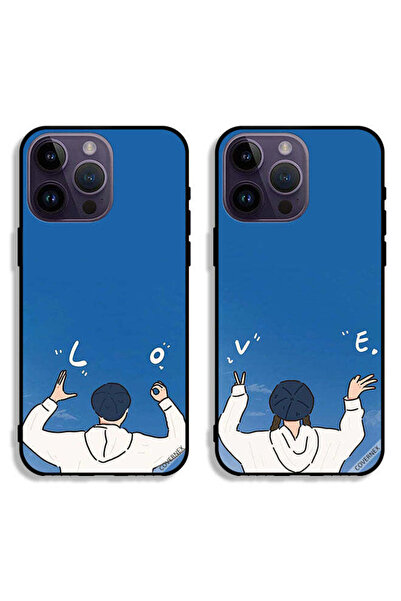 Covernex حافظتان واقيتان لهاتف Apple iPhone 14 Pro، أغطية خلفية بتصميم لفتة ح...