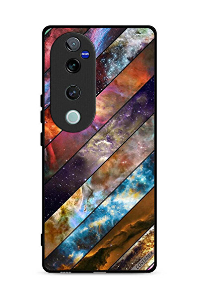 Covernex غطاء حماية بنمط خطوط لهاتف Vivo V40 Pro 5G
