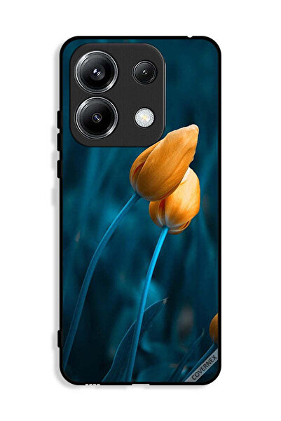 Covernex غطاء حماية لهاتف Xiaomi Poco M6 Pro 4G بنقشة زهرتين لطيفتين