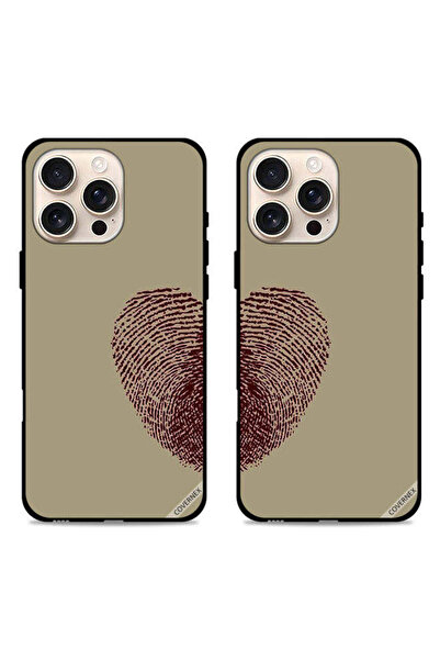 Covernex حافظتان واقيتان لهاتف Apple iPhone 16 Pro Max، أغطية خلفية بطبعة إبه...