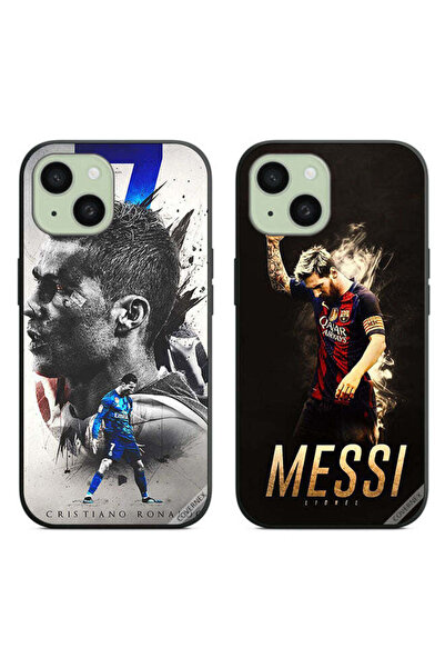 Covernex حافظتان لهاتف Apple iPhone 15، أغطية حماية، خلفية كريستيانو رونالدو ...