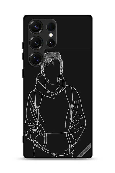 Covernex غطاء حماية لهاتف سامسونج جالاكسي S25 ألترا، رسم لشخصية جاكيت بوي