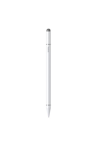 Hurtel Stylus pasiv 3 în 1 Smooth Writing III - Versiune nemagnetică - Alb
