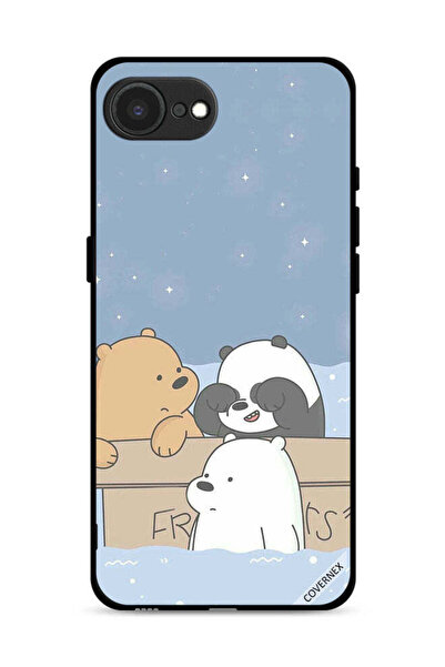 Covernex غطاء حماية لجهاز Apple iPhone 16e بتصميم أصدقاء الدب