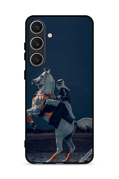 Covernex غطاء حماية لهاتف سامسونج جالاكسي S25 - شاب على حصان