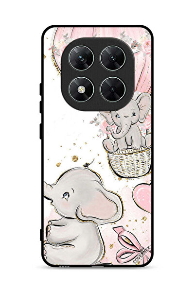 Covernex غطاء حماية لهاتف شاومي ريدمي نوت 14 برو 5G برسومات فيلة صغيرة