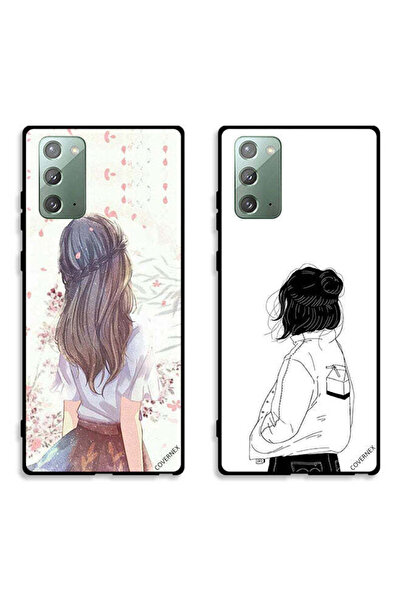 Covernex حافظتان لهاتف سامسونج جالكسي نوت 20، أغطية حماية، فتاة لطيفة في تفكي...