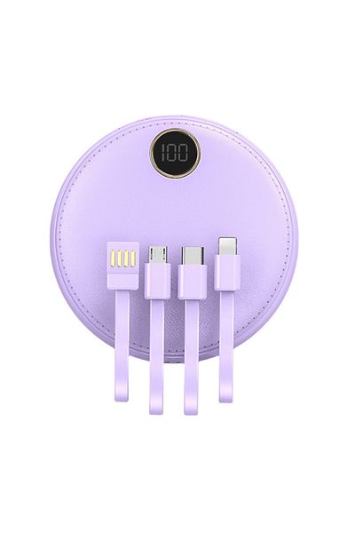 OEM Round external battery, Power Bank with fast charging, Fast Charge, 10W, 10,000 mAh
