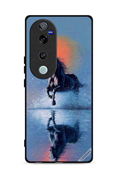 Covernex غطاء حماية Vivo V40 Pro 5G بتصميم حصان يركض في الماء