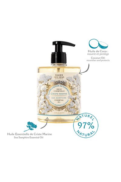 PANIER DES SENS Liquid Marseille Soap - Invigorating Marine Criste 500ml