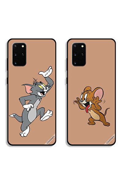 Covernex حافظتان لهاتف سامسونج جالاكسي S20 بلس، أغطية حماية خلفية بتصميم زوجي...