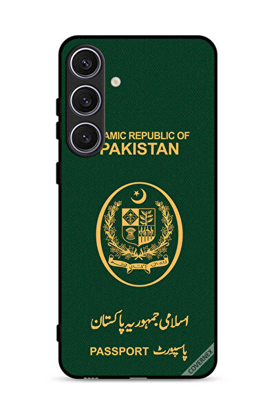 Covernex غطاء حماية لهاتف سامسونج جالاكسي S25 بنمط جواز سفر باكستاني
