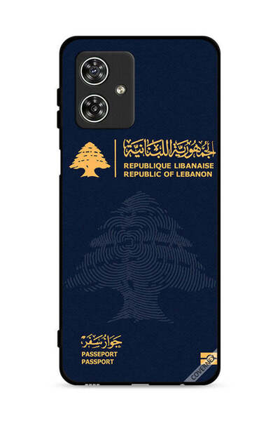Covernex غطاء حماية لهاتف موتورولا موتو جي 54 5G - جواز سفر لبناني