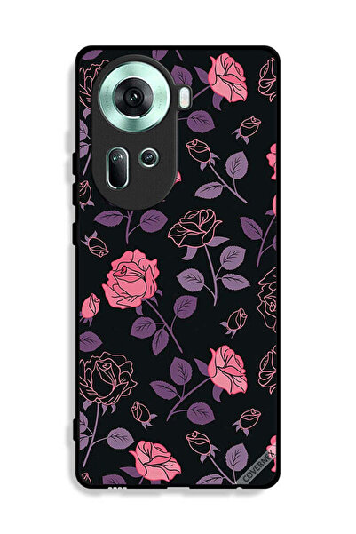 Covernex غطاء حماية لهاتف Oppo Reno11 5G، زهور قوطية باستيل