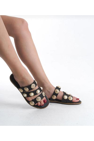 MİSS PARK MODA Pearl Women's Slippers