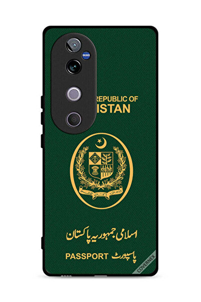 Covernex غطاء حماية لهاتف Vivo V40 5G بنمط جواز سفر باكستاني