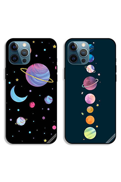 Covernex حافظتان لهاتف Apple iPhone 12 Pro Max، أغطية حماية، كواكب وفن ونجمة ...