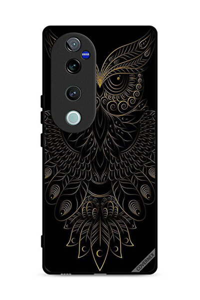 Covernex غطاء حماية لهاتف Vivo S19 Pro 5G بنقشة بومة زهرية عصرية