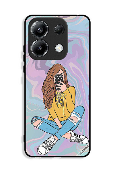 Covernex غطاء حماية لهاتف Xiaomi Poco M6 Pro 4G مع صورة فتاة