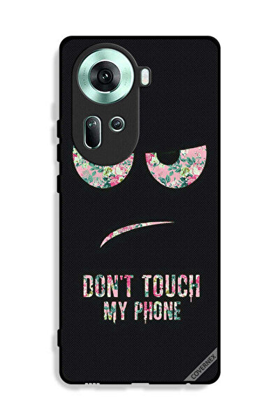 Covernex Oppo Reno11 5G Protective Case Cover Don't Touch My Phone Floral