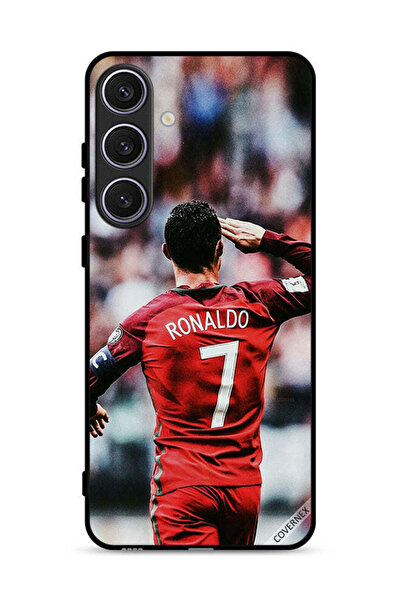 Covernex غطاء حماية لهاتف سامسونج جالكسي S25 بلس بطبعة تحية رونالدو للجمهور