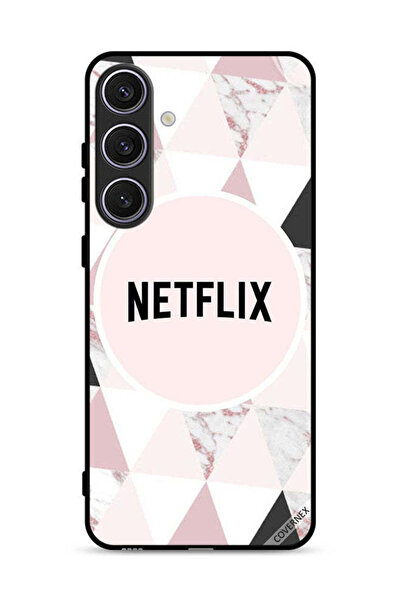 Covernex غطاء حماية لهاتف Samsung Galaxy S25 Plus مع خلفية Netflix
