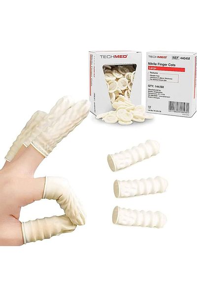 Lifescan CARE WELL 527 LATEX FINGER COTS ASS