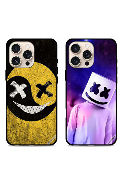 Covernex حافظتان لهاتف Apple iPhone 16 Pro Max بغطاءين واقيين رأس مارشميلو وو...