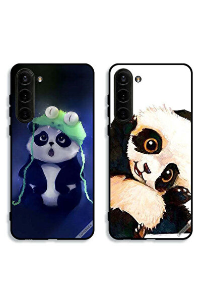 Covernex حافظتان لهاتف سامسونج جالاكسي إس 23 بلس 5G، أغطية حماية بتصميم باندا...