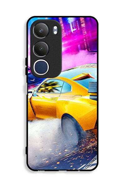 Covernex غطاء حماية لهاتف Vivo Y19s 4G بتصميم سيارة سباق