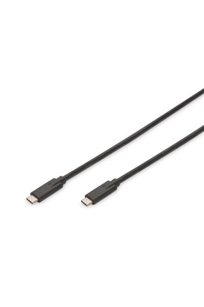 Digitus Cablu USB-C Digitus, 1m, Negru, Gen 2, 10Gbps