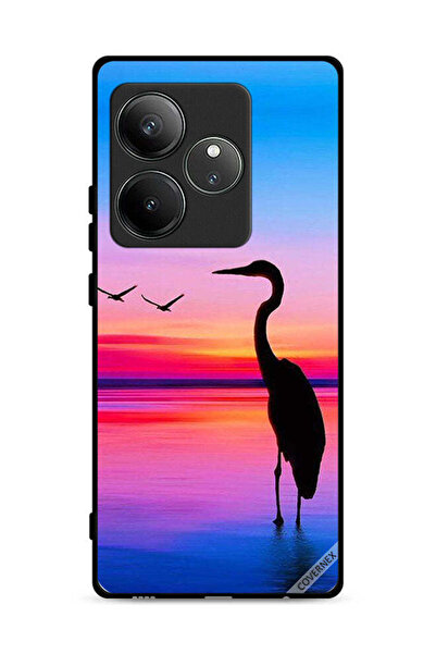 Covernex غطاء حماية لهاتف Realme GT 6T 5G بطبعة ثورن آند بيرد