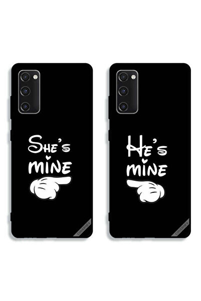 Covernex جرابان لهاتف Samsung Galaxy S20 FE، أغطية حماية، He is Mine، She is ...