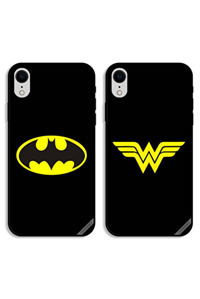 Covernex حافظتان لهاتف Apple iPhone XR، أغطية حماية، غطاء خلفي بنمط باتمان وو...