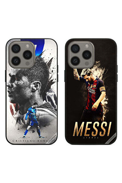 Covernex حافظتان واقيتان لهاتف Apple iPhone 15 Pro مع خلفية كريستيانو رونالدو...