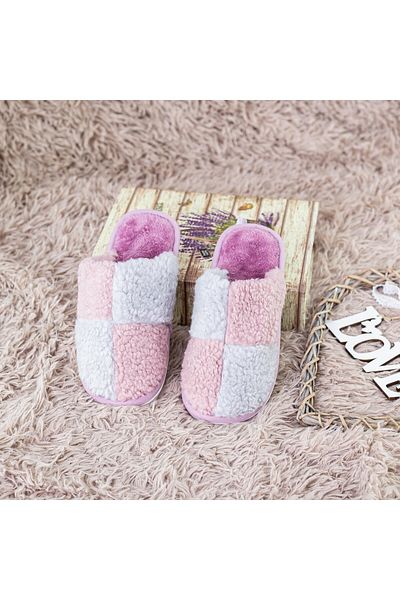 FASHION Housewife Slippers A-27 Purple
