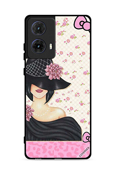 Covernex غطاء حماية لهاتف موتورولا موتو جي 85 5 جي - قبعة فتاة