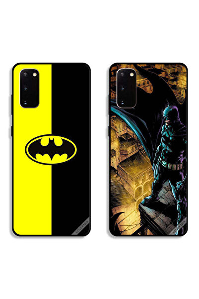 Covernex حافظتان لهاتف سامسونج جالكسي S20 بغطاءين واقيين يحملان شعار باتمان و...