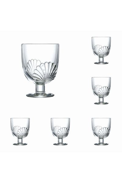 La Rochére Set of 6 Belle wine glasses 6 x 29cl, very resistant glass