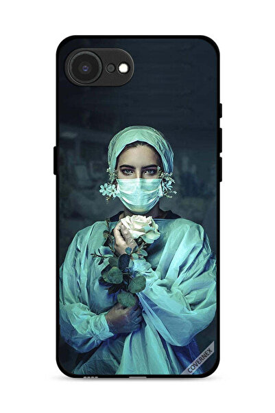 Covernex غطاء حماية لجهاز Apple iPhone 16e بتصميم ممرضة فنية