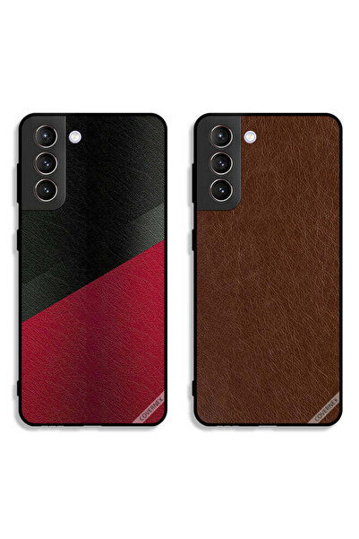 Covernex حافظتان لهاتف سامسونج جالاكسي S21 بلس 5G، أغطية حماية بنقشة سوداء وح...