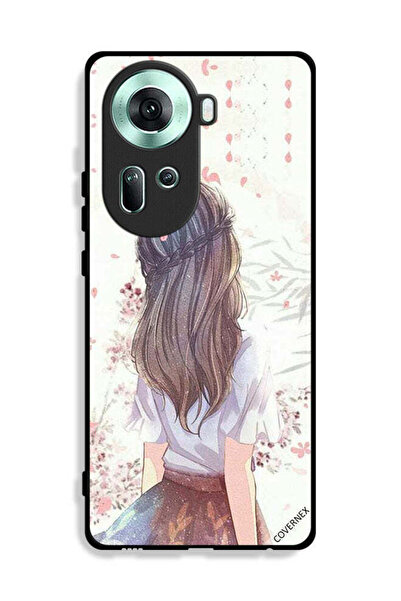 Covernex غطاء حماية لهاتف Oppo Reno11 5G بطبعة فتاة لطيفة في تفكير عميق