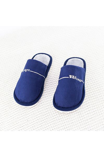 FASHION Men's slippers A32 Dark blue