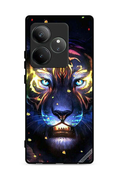 Covernex غطاء حماية لهاتف Realme GT Neo6 5G بنقشة أسد فنية