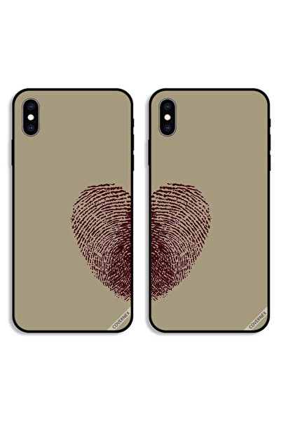 Covernex حافظتان واقيتان لهاتف Apple iPhone XS Max، أغطية خلفية بطبعة إبهام و...