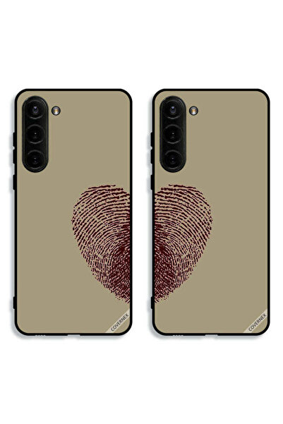 Covernex حافظتان لهاتف سامسونج جالاكسي S23 5G، أغطية حماية بطبعة إبهام وقلب، ...